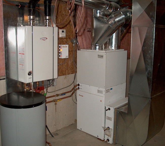 Forced air furnace